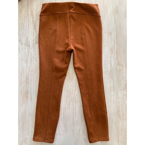 ANTHROPOLOGIE | Vegan Suede Ankle Leggings - Picture 2 of 9